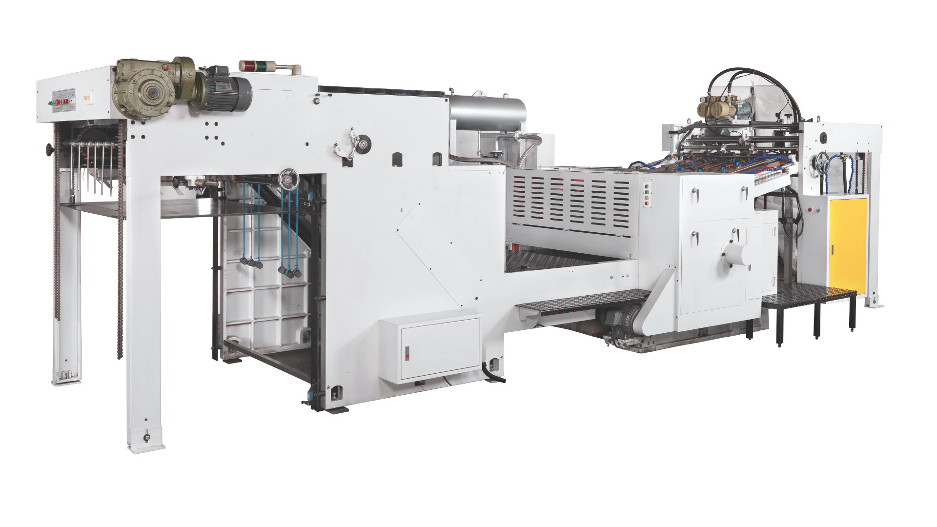 AUTOMATIC SHEET TO ROUND PRESSINC EMBOSSIONG MACHINE